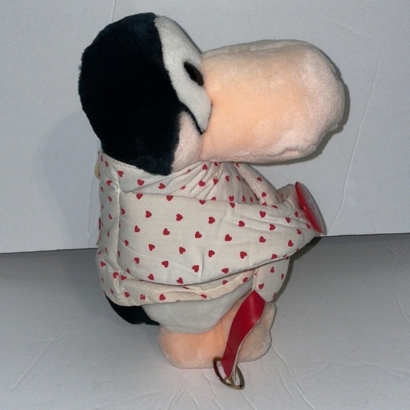 Opus from Bloom County vintage 1985 Crazy Love Phase Dakin Inc. Penguin Plush - Picture 5 of 17